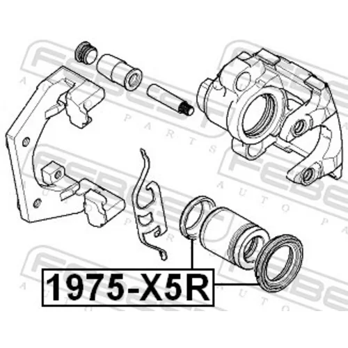 Opravná sada brzdového strmeňa 1975-X5R /FEBEST/ - obr. 1