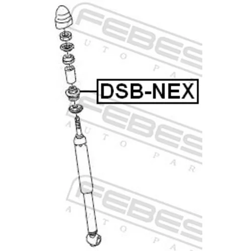 Vymedzovacia trubka pre tlmič pérovania DSB-NEX /FEBEST/ - obr. 1