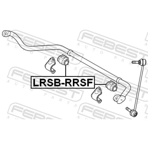 Uloženie priečneho stabilizátora LRSB-RRSF /FEBEST/ - obr. 1