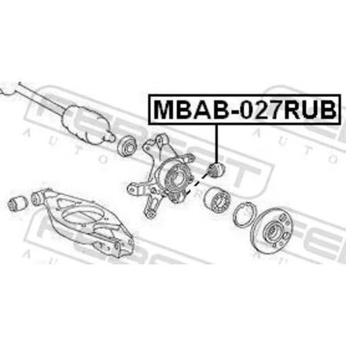 Uloženie riadenia MBAB-027RUB /FEBEST/ - obr. 1