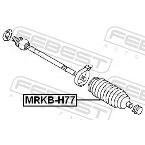 Manžeta riadenia MRKB-H77 /FEBEST/ - obr. 1