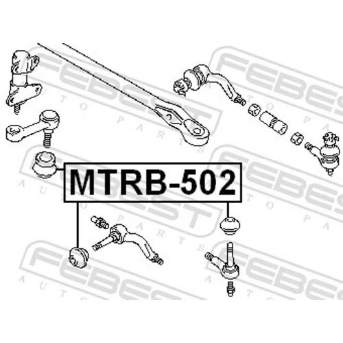 Opravná sada hlavy priečneho tiahla riadenia MTRB-502 /FEBEST/ - obr. 1