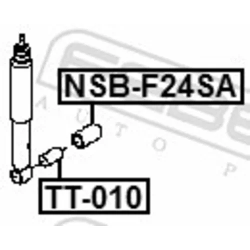 Vymedzovacia trubka pre tlmič pérovania NSB-F24SA /FEBEST/ - obr. 1