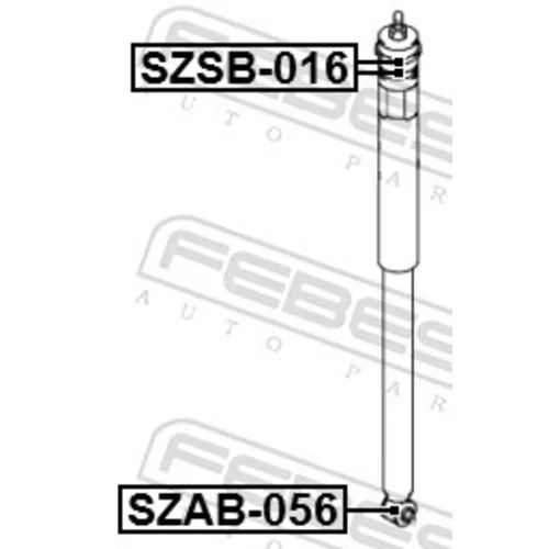 Puzdro, tlmič SZAB-056 /FEBEST/ - obr. 1