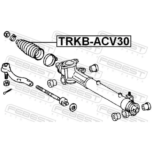 Manžeta riadenia TRKB-ACV30 /FEBEST/ - obr. 1