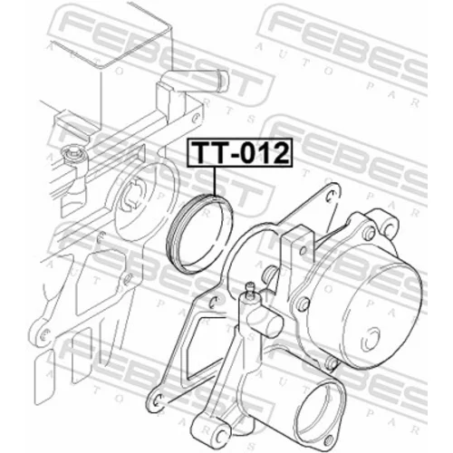 Tesnenie vákuového čerpadla TT-012 /FEBEST/ - obr. 1