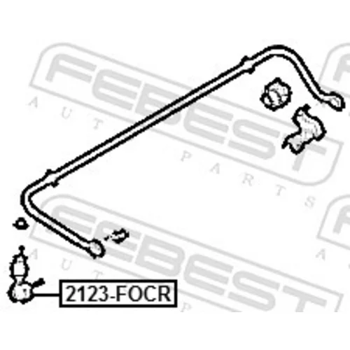 Tyč/Vzpera stabilizátora 2123-FOCR /FEBEST/ - obr. 1