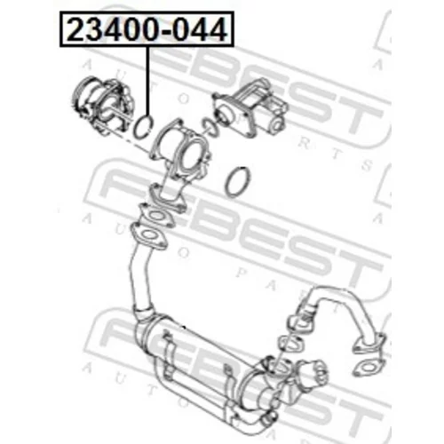 Tesnenie, hrdlo škrtiacej klapky 23400-044 /FEBEST/ - obr. 1
