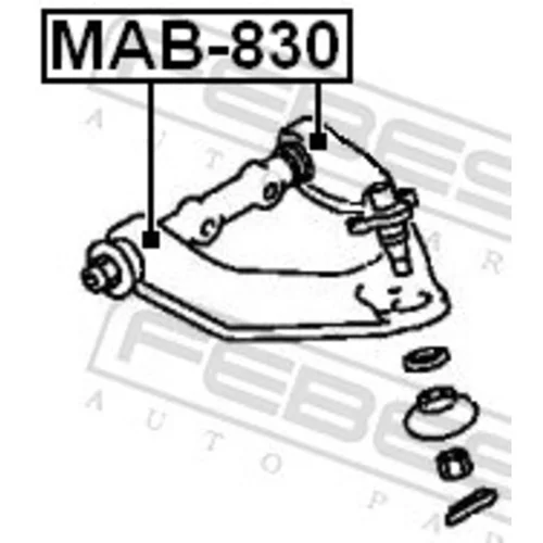 Uloženie riadenia MAB-830 /FEBEST/ - obr. 1