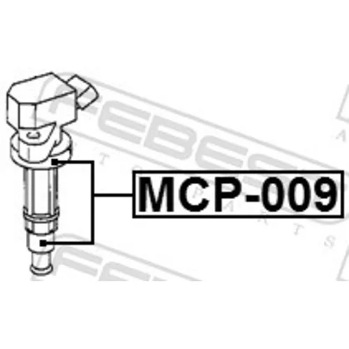 Pripájací konektor zapaľovacej cievky MCP-009 /FEBEST/ - obr. 1
