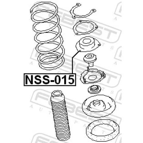 Ložisko pružnej vzpery NSS-015 /FEBEST/ - obr. 1
