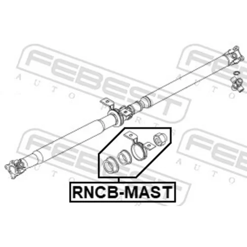 Stredové ložisko kĺbového hriadeľa RNCB-MAST /FEBEST/ - obr. 1