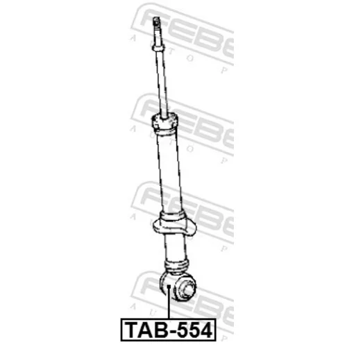 Puzdro, tlmič TAB-554 /FEBEST/ - obr. 1