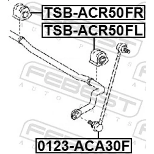 Uloženie priečneho stabilizátora TSB-ACR50FR /FEBEST/ - obr. 1