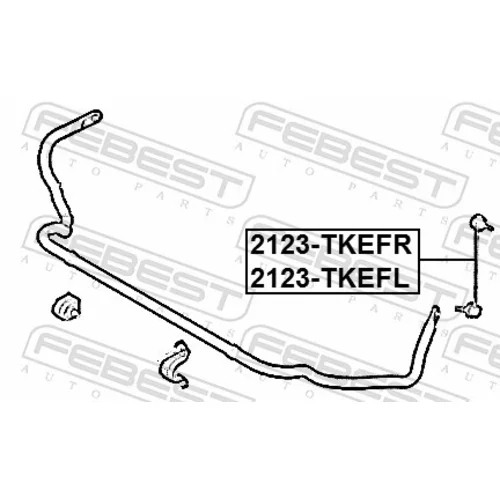 Tyč/Vzpera stabilizátora 2123-TKEFR /FEBEST/ - obr. 1
