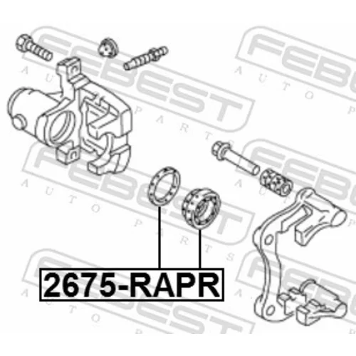 Opravná sada brzdového strmeňa 2675-RAPR /FEBEST/ - obr. 1