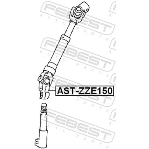 Hriadeľ riadenia AST-ZZE150 /FEBEST/ - obr. 1