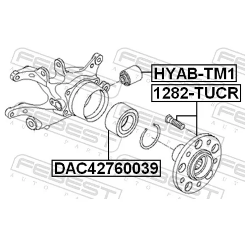 Uloženie riadenia HYAB-TM1 /FEBEST/ - obr. 1
