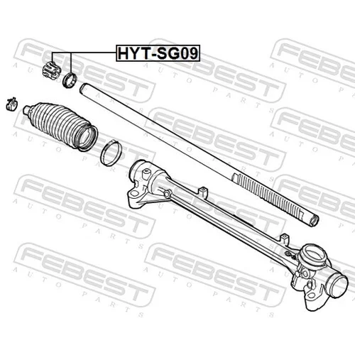Puzdro pre hriadeľ riadenia HYT-SG09 /FEBEST/ - obr. 1