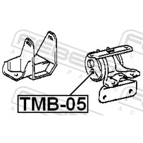 Uloženie motora TMB-05 /FEBEST/ - obr. 1