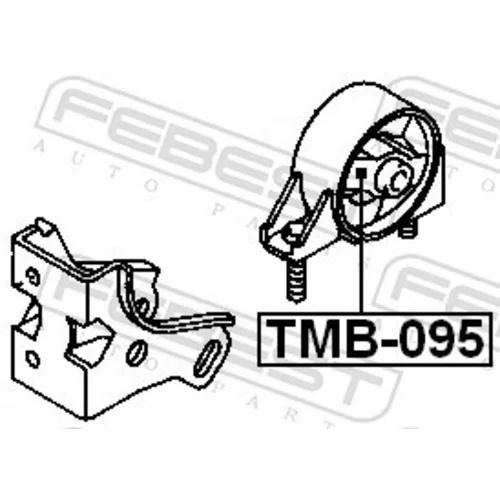 Uloženie motora TMB-095 /FEBEST/ - obr. 1