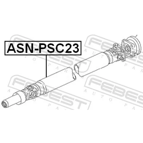 Kĺbový hriadeľ pohonu nápravy ASN-PSC23 /FEBEST/ - obr. 1