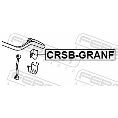 Uloženie priečneho stabilizátora CRSB-GRANF /FEBEST/ - obr. 1