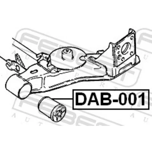 Uloženie riadenia DAB-001 /FEBEST/ - obr. 1