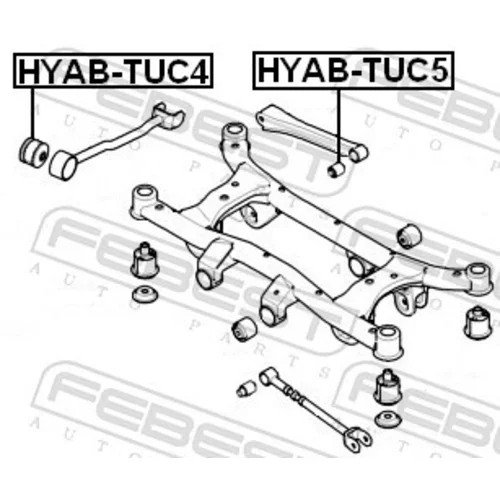 Uloženie riadenia HYAB-TUC4 /FEBEST/ - obr. 1