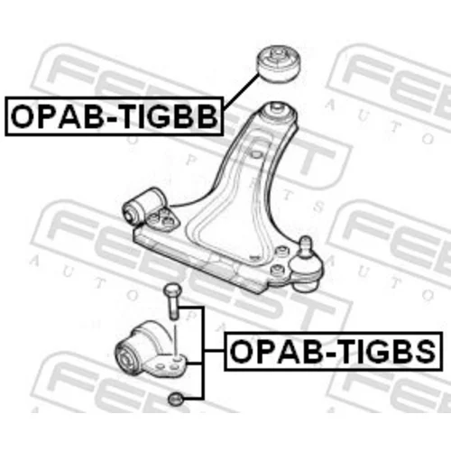 Uloženie riadenia OPAB-TIGBS /FEBEST/ - obr. 1