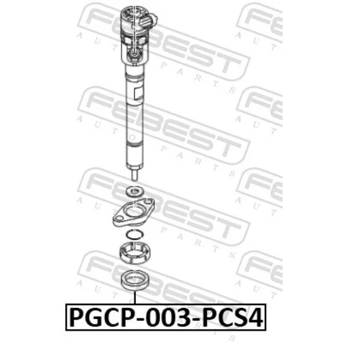 Tesniaci krúžok vstrekovacieho ventilu PGCP-003-PCS4 /FEBEST/ - obr. 1