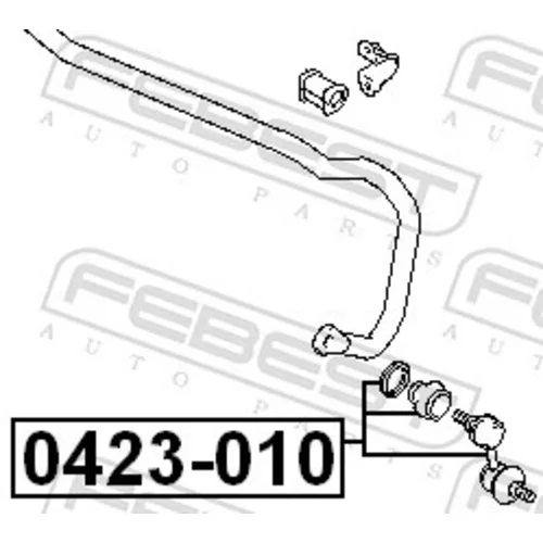 Tyč/Vzpera stabilizátora 0423-010 /FEBEST/ - obr. 1