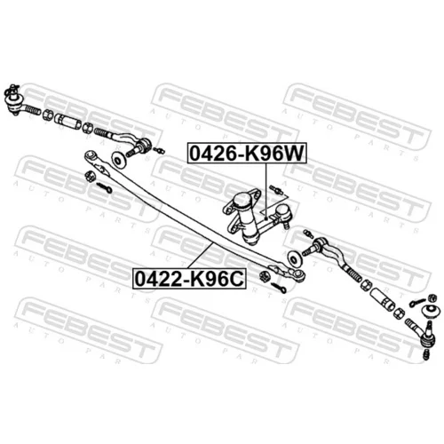 Hlavná páka riadenia 0426-K96W /FEBEST/ - obr. 1