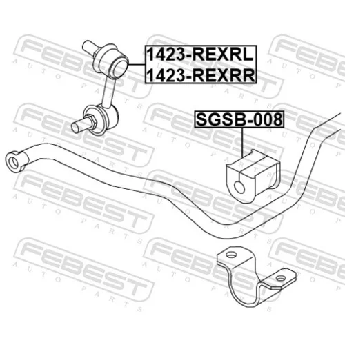Tyč/Vzpera stabilizátora 1423-REXRR /FEBEST/ - obr. 1