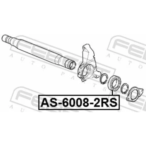 Ložisko AS-6008-2RS /FEBEST/ - obr. 1