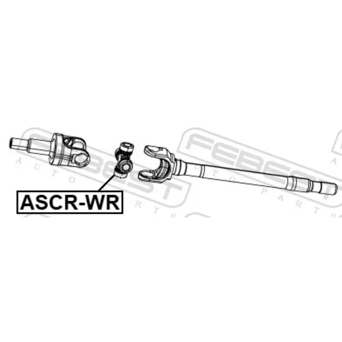 Kĺbový hriadeľ ASCR-WR /FEBEST/ - obr. 1