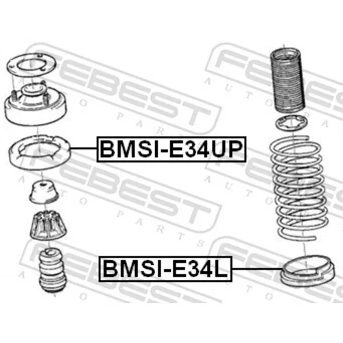 Tanier pružiny BMSI-E34L /FEBEST/ - obr. 1