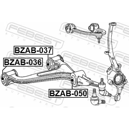 Uloženie riadenia BZAB-050 /FEBEST/ - obr. 1