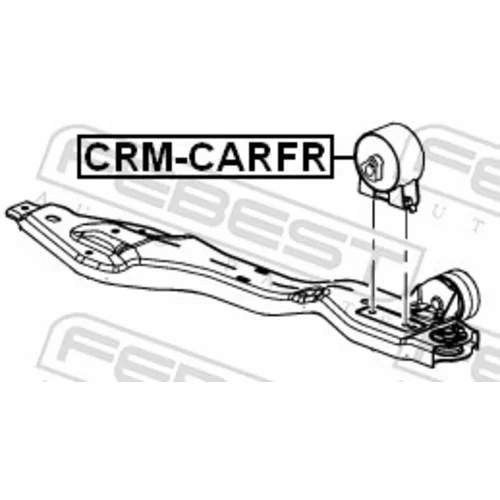 Uloženie motora CRM-CARFR /FEBEST/ - obr. 1