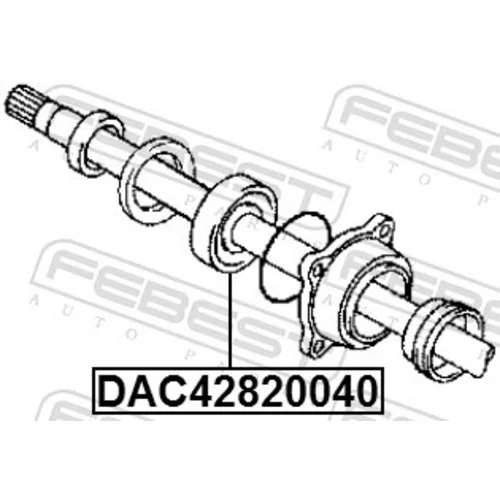 Ložisko kolesa DAC42820040 /FEBEST/ - obr. 1