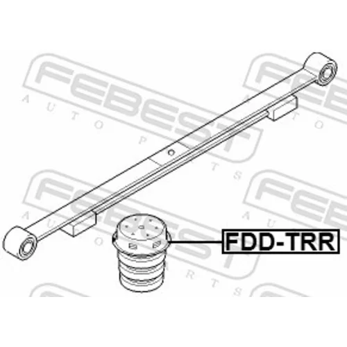 Doraz odpruženia FDD-TRR /FEBEST/ - obr. 1