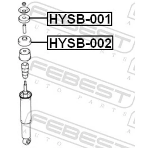 Vymedzovacia trubka pre tlmič pérovania HYSB-002 /FEBEST/ - obr. 1
