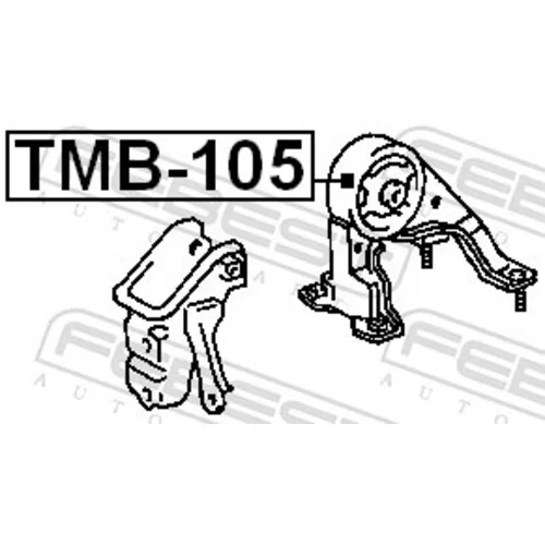 Uloženie motora TMB-105 /FEBEST/ - obr. 1