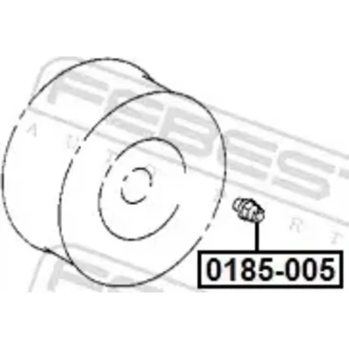 Matica kolesa 0185-005 /FEBEST/ - obr. 1