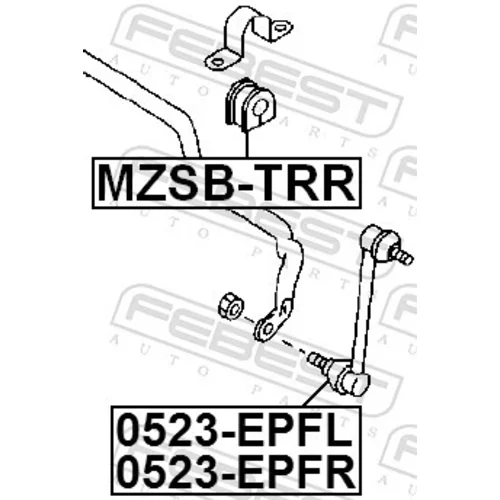 Tyč/Vzpera stabilizátora 0523-EPFL /FEBEST/ - obr. 1