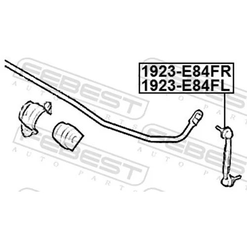 Tyč/Vzpera stabilizátora 1923-E84FR /FEBEST/ - obr. 1