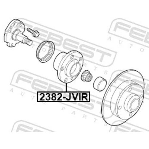 Náboj kolesa 2382-JVIR /FEBEST/ - obr. 1