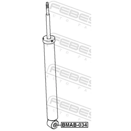 Puzdro, tlmič BMAB-034 /FEBEST/ - obr. 1