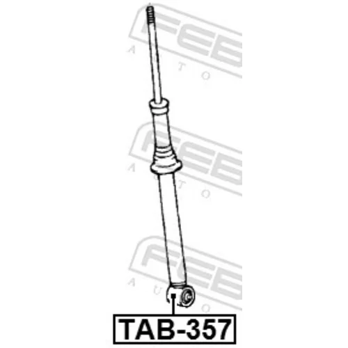 Puzdro, tlmič TAB-357 /FEBEST/ - obr. 1