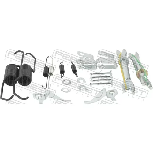 Sada príslušenstva čeľustí parkovacej brzdy FEBEST 0304-ACCR-KIT